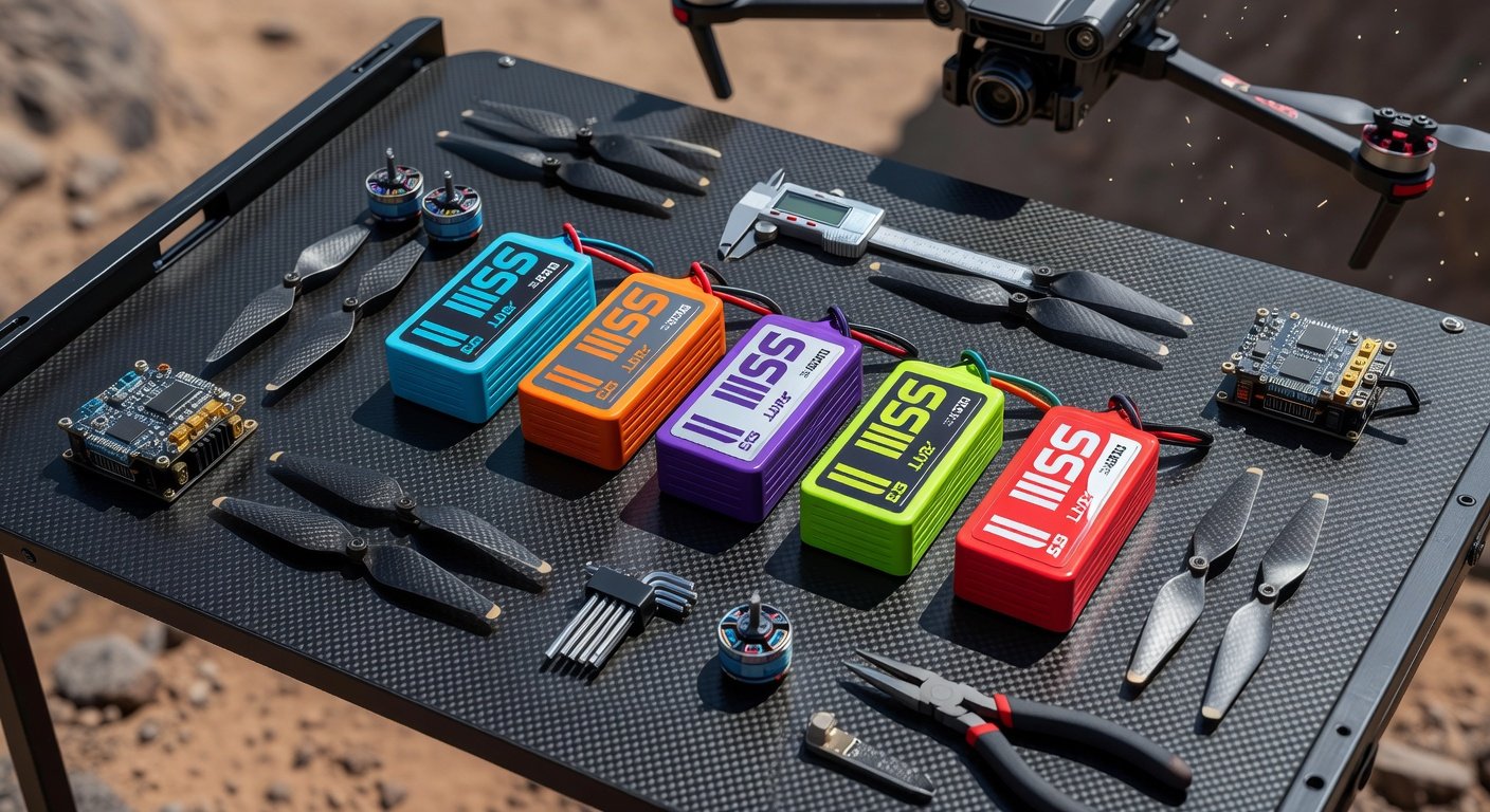 Collection of top-rated 5S LiPo batteries for FPV racing and freestyle