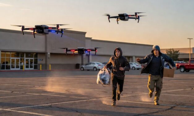 Skydio X10 Drones: Fresno’s Aerial Pursuit Catches Retail Thieves