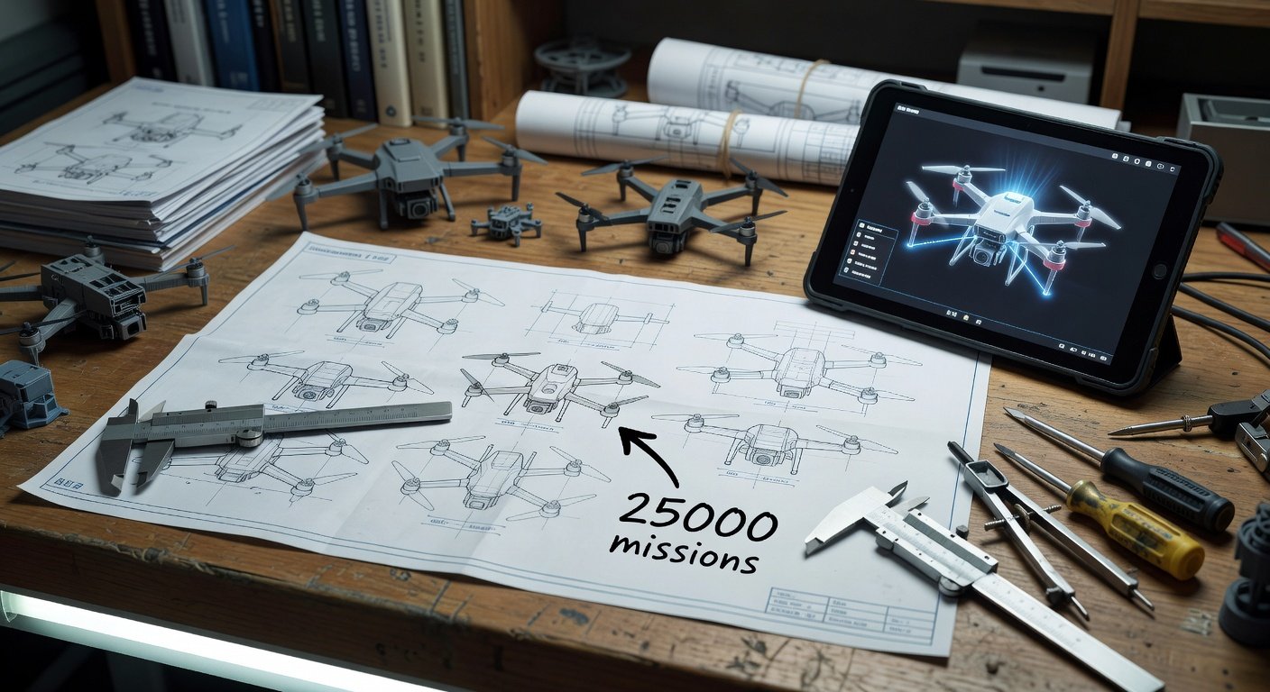 Image for: grok_image_c7163e69.jpg Illustration of CVPD Hits 25,000 DFR Missions: The Blueprint for Public Safety Drones