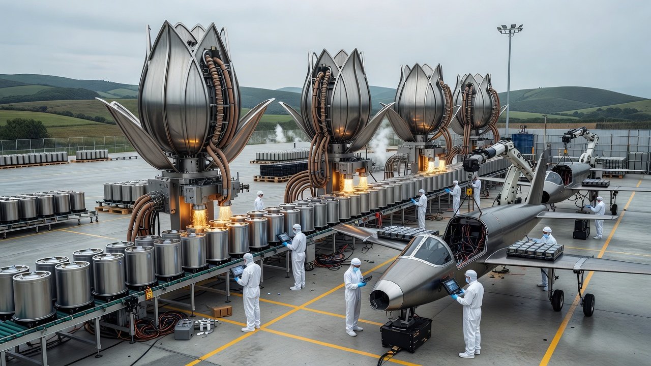 Image for: grok_image_095be5b6.jpg Illustration of Tulip Tech Pumps Up EU Battery Production for Longer FPV Flights