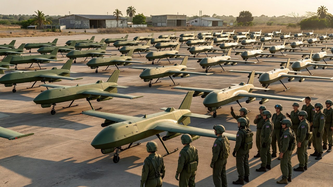 Illustration of Cuba's 300 Military Drones: What FPV Pilots Should Know
